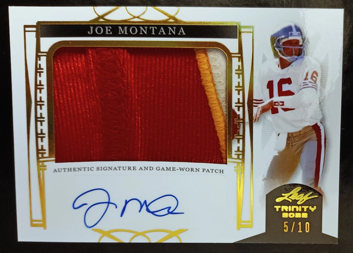Joe Montana Football Trading Cards Autographed for sale | eBay