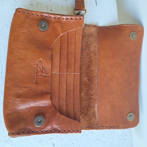 Inkolives Hand Made Leather Borsellino Wallet Clutch BNWT Made In Naples Italy - Bild 15 von 18