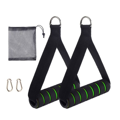 SevnElk Poignées De Fixation Pour Machine à Câble - Poignées Rotatives En Acier Pour Triceps, Rowing, Lat Pulldown, Home Gym