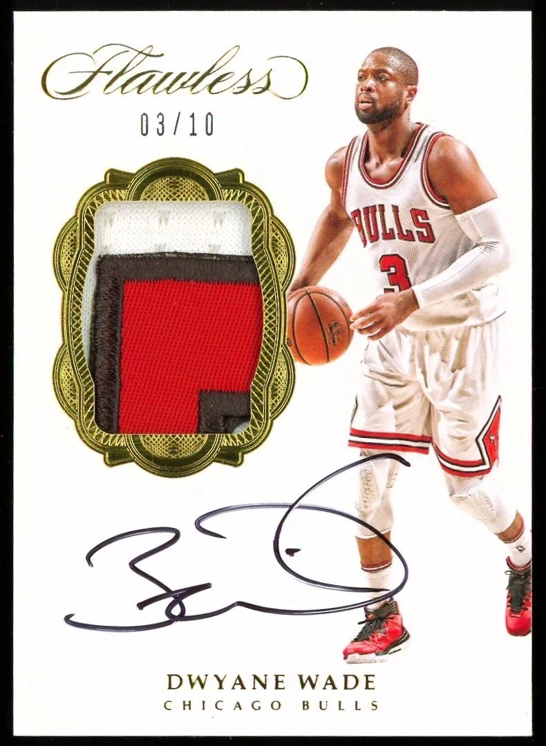 Dwyane Wade Basketball Chicago Bulls Sports Trading Cards