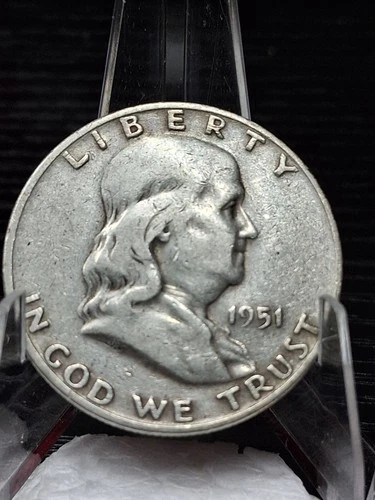 1951-D Franklin Half Dollar — photo from another recent sale
