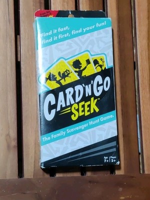 Card 'n Go Seek -The Family Scavenger Hunt Game - Mattel 2016