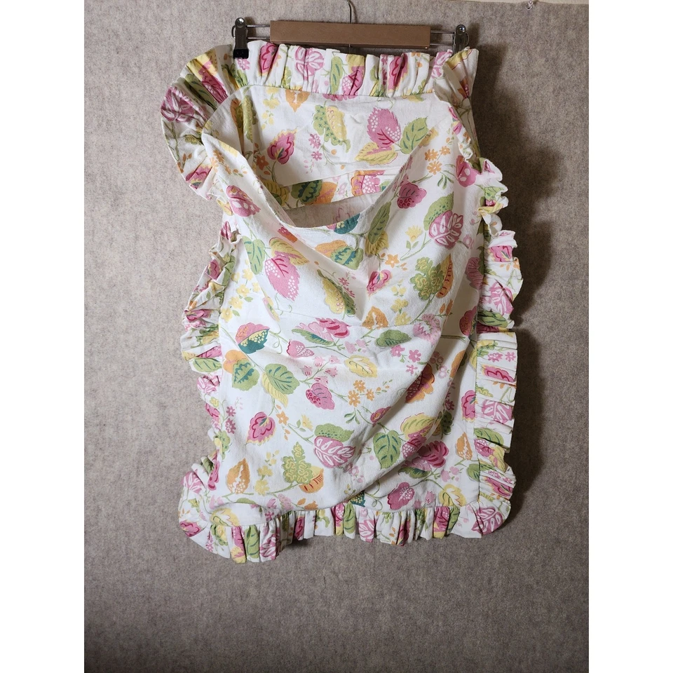 GARNET HILL Rosa Verde Floral Volantes Bordes ESTÁNDAR Almohada Falsa - Cantidad 1 Foto 2 de 4