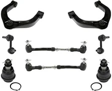Front Upper Control Arms Ball Joint Tie Rods & Links For Titan XD 2016-2023