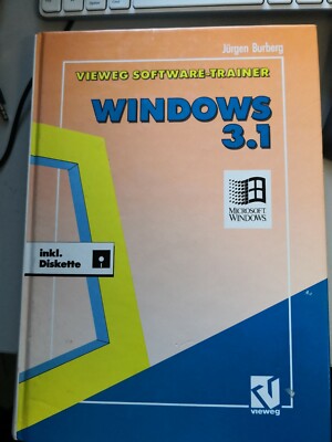 Windows 3.1  Vieweg Software-Trainer ohne Diskette