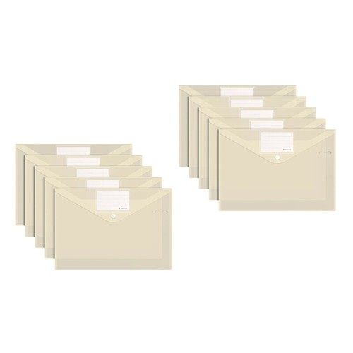 10 Pcs Document Organiser Document Bag A4 File Folders Document Wallets - Picture 11 of 20