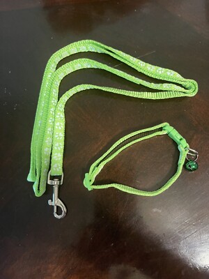 Sm Dog Collar And Leash 