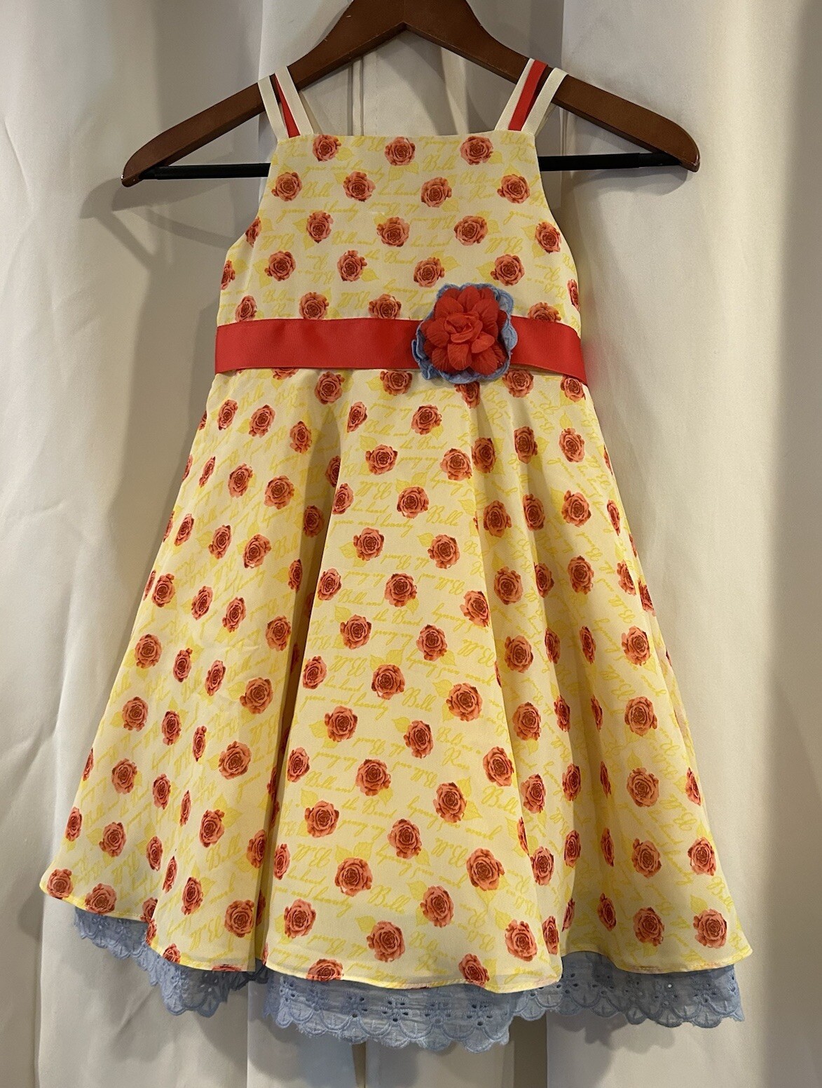 Disney tutu couture beauty and the beast dress Si… - image 2