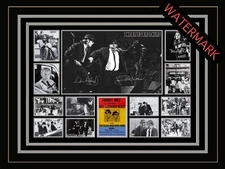 THE BLUES BROTHERS LIMITED EDITION SIGNED & FRAMED MEMORABILIA - JOHN BELUSHI