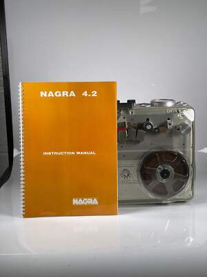 Kudelski Nagra 4.2 Reel to reel field tape recorder RARE