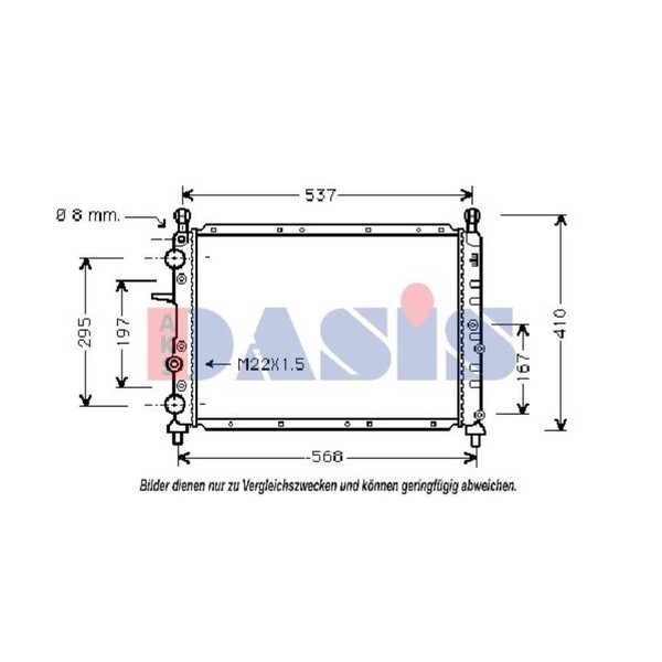KüHler WasserküHler FüR Fiat Tipo Tempra Alfa Romeo 155 Dedra 160 159 159-image
