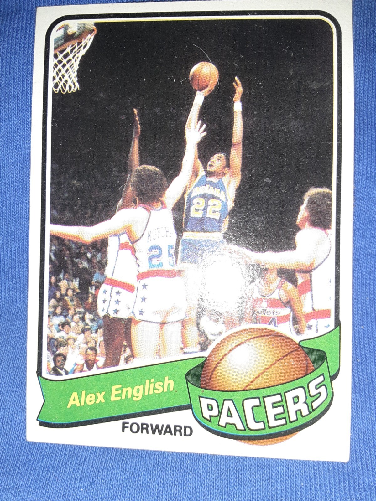 197980 Topps Basketball 31 Alex English RC HOF Indiana Pacers Rookie