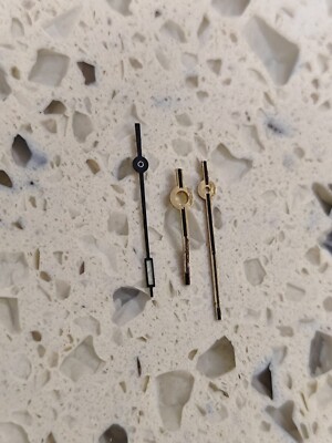 OMEGA   Cal. 1337/1332 Part Set hands Gold , Black  Uesd