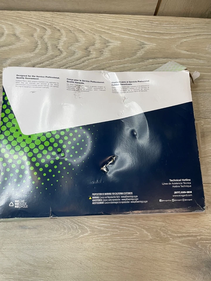 Filtro de aire premium ECOGARD XA5823 Foto 2 de 4