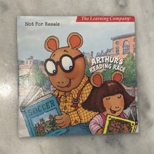 Arthur  s Reading Race Windows CD-Rom 1996 Living Books PC Computer Game