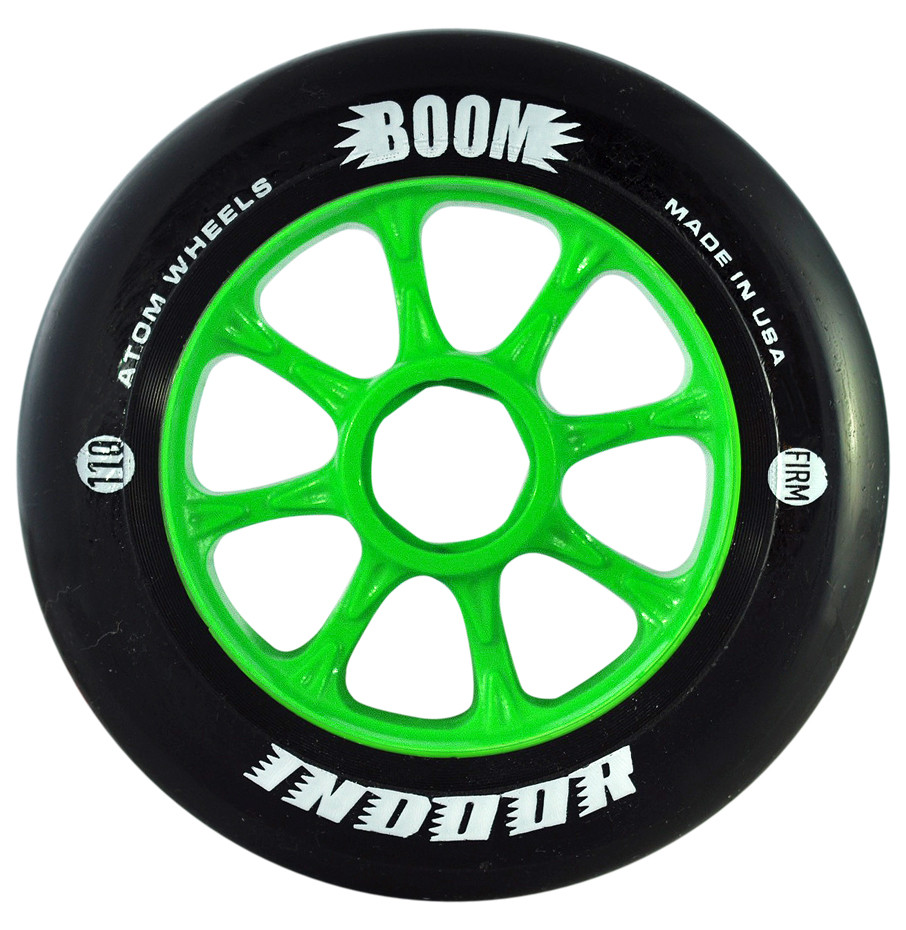 Atom Wheels BOOM Indoor Inline Speed Wheels 90, 100 & 110mm,