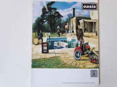 Oasis: Be Here Now Notenbuch Registerkarten & Texte etc.