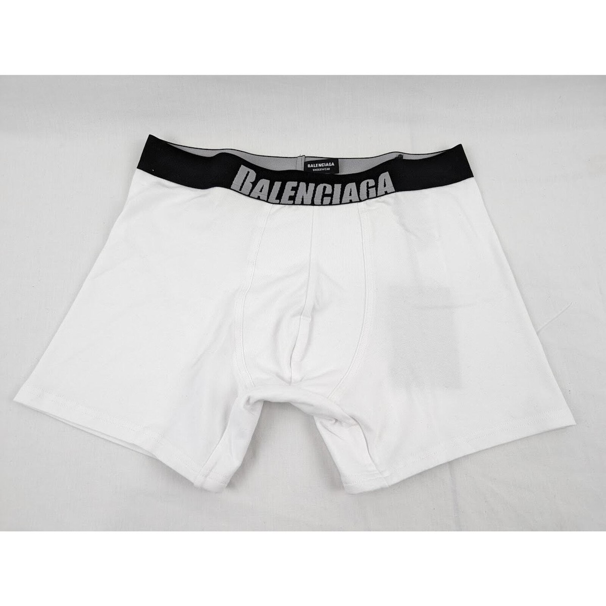 BALENCIAGA ボクサーパンツ ホワイト Balenciaga Boxer Briefs in White Medium | eBay