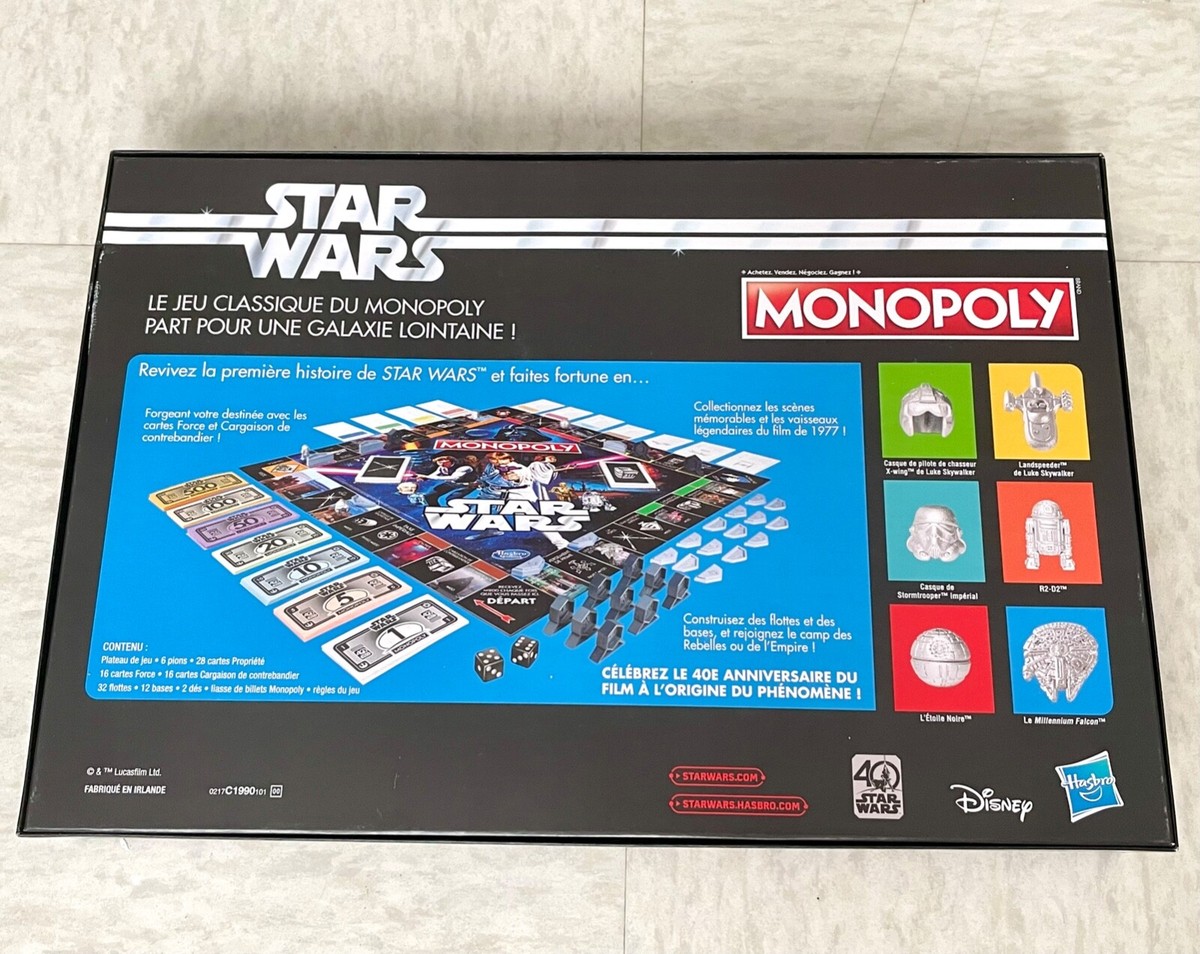 Monopoly édition Star Wars la guerre des étoiles - Jeux & Jouets