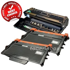 1x DR820 Drum & 2x TN850 Black Toner Set for Brother TN820 HL-L5000D MFC-L5900DW