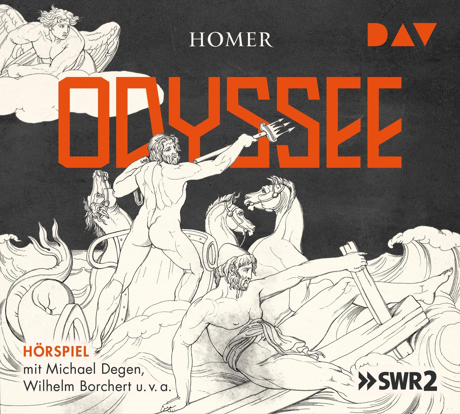 Thumbnail - Odyssee | Hörspiel Mit Michael Degen, Wilhelm Borchert U.v.a. (4 Cds)