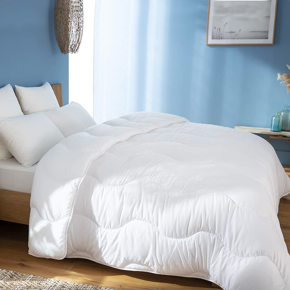 Couette tempérée Souplesse 250g : l'alliée des nuits douces en solo