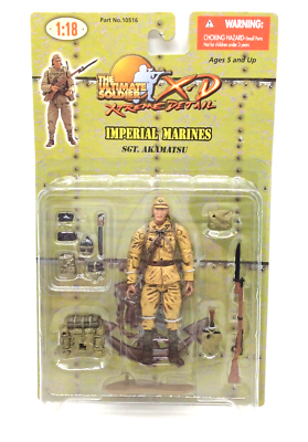 21st Ultimate Soldier XD 1:18 Figure Japanese IMPERIAL MARINES SGT