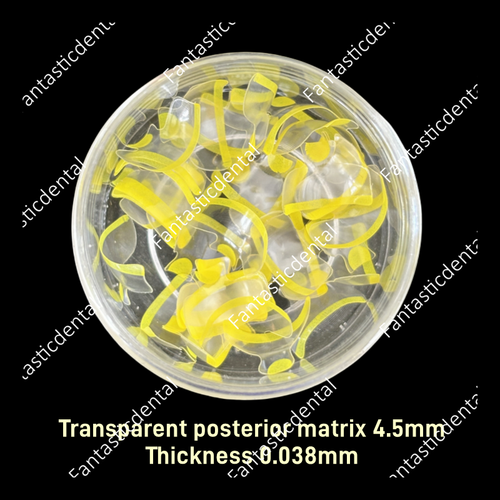Dental Transparent Matrix Bands Clear Matrices Anterior Molar Bow Front Bioclear - Picture 36 of 37