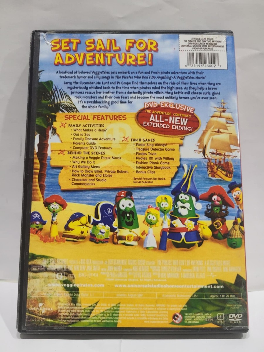 The Pirates Who Don't Do Anything: a Veggietales Movie (DVD, 2008