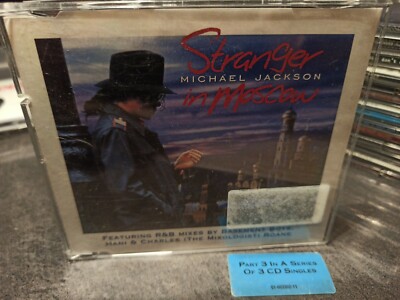 Michael Jackson MAXI-CD SINGLE 5'' (Kunststoffgehäuse) REMIX Stranger in Moscow #3