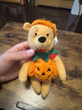 Vintage Retired Disney Store Winnie The Pooh Beanie Plush Toys Lot