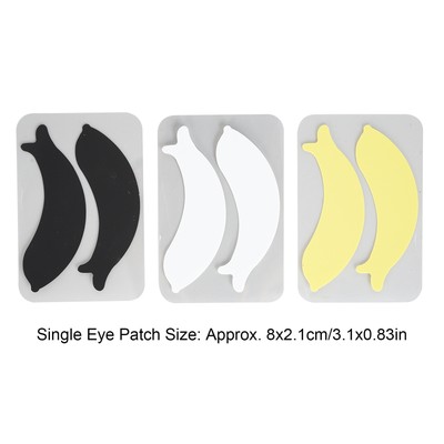 15Pair Eyelash Extension Patches 3 Colors Reusable Silicone Soft Elastic Eye WPD