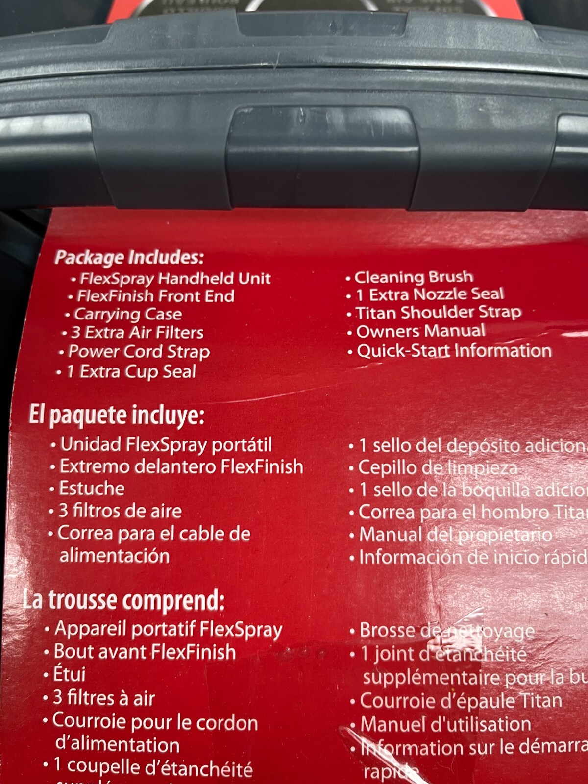 Titan FlexSpray HandHeld Electric Paint Sprayer 24964224265 eBay