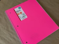 Notebook Pen+Gear 100 Sheets Wide Ruled New