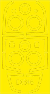 MW22 EDUARD EX646 F-15E 1/48 MASK for GREAT WALL HOBBY