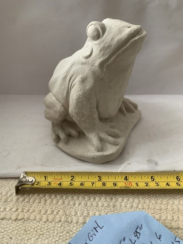 LATEX RUBBER MOLD Of A Frog 5.5” Height ( YKM-L5032) Best Seller - Picture 3 of 7