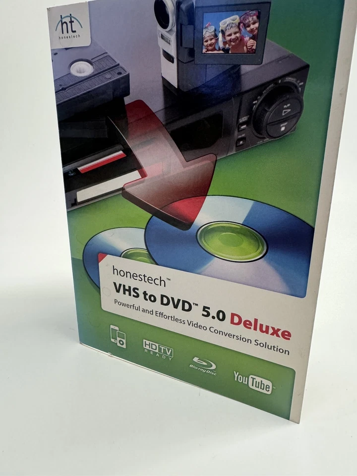 Honestech VHS to DVD 5.0 Deluxe Powerful & Effortless Video Conversion Solution - Image 2 of 4