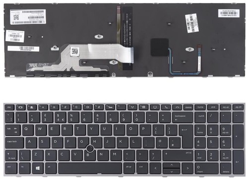 Laptop Backlit Keyboard For HP ZBook Firefly 15 G5 17 G5 L12764-001 - Afbeelding 2 van 7