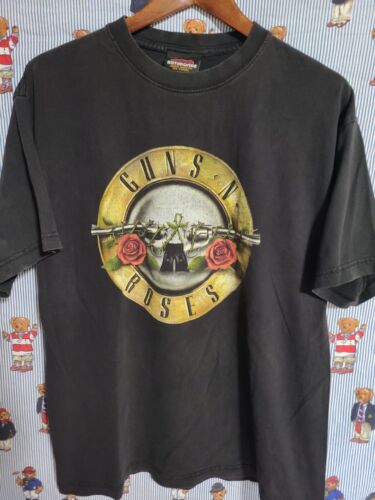 Vintage Guns N Roses Appetite for Destruction 2005 Band Shirt L Faded Artimonde  - Picture 1 of 6