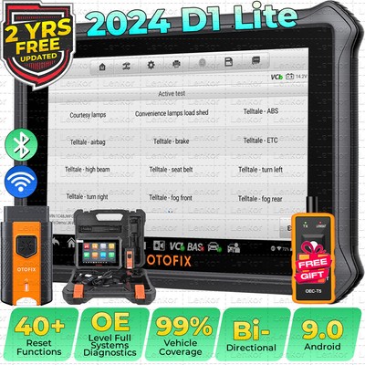 2024 OTOFIX D1 Lite 2024 Bidirectional Diagnoses Scan Tool Auto VIN OBD2 Scanner
