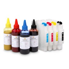 ✅ Subliking® Sublimationstinte Refill Set für Ricoh SG2100 SG3110 SG7100 - CMYK