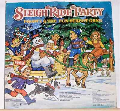 Sleigh Ride Party - Frosty & The Fun Street Gang Vinyl Christmas LP ...