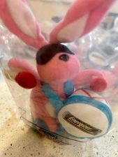 1997 ENERGIZER BUNNY Stuffed 7" Plush Toy Bean Bag - In Original Bag - Free Ship