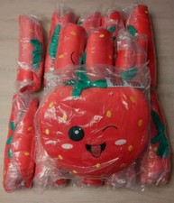 Strawberry Pillow 17 Inch 17inch Face Stuffed Pillow Bulk Sale For Only 3.99