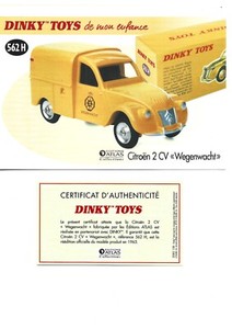 CITROËN TYPE H FOURGON HORS SÉRIE 2015 #25C PAR DINKY TOYS / ATLAS
