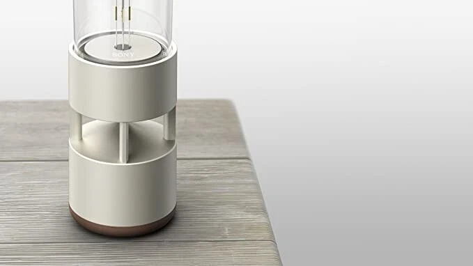 Sony Glass Sound Speaker LSPX-S1 Bluetooth Compatible with LED