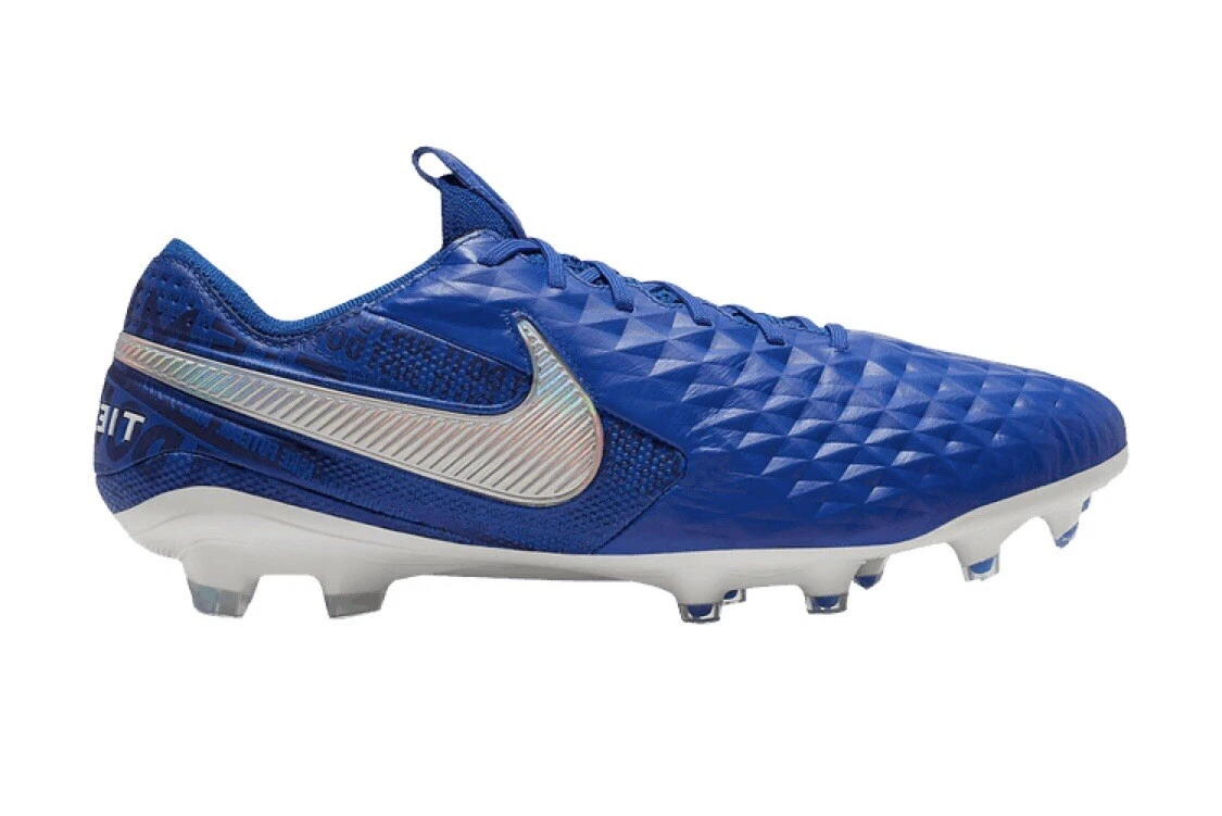 Nike Tiempo Legend 8 Elite FG Soccer Cleats Royal Blue AT5293 414 M 4.5