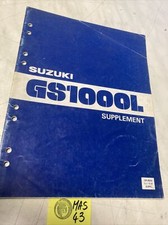 Suzuki GS1000L GS1000 L 1979 N supplément manuel revue technique moto atelier