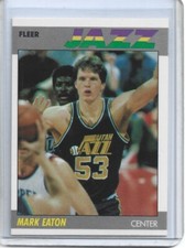 Mark Eaton 1987-88 Fleer Basketball Card #32-Utah Jazz