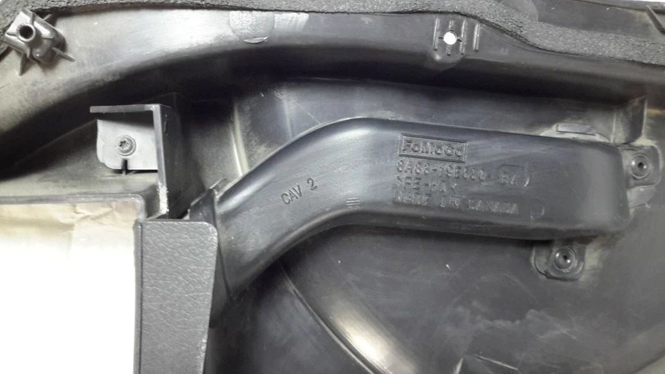 Panel de moldura de puerta Ford Flex 2009-2012 negro OEM interior de pasajero delantero derecho Foto 4 de 4